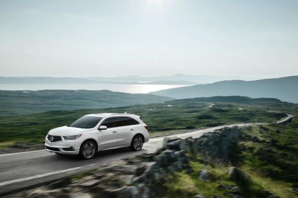 Acura Mdx, Nyias 2016, Гибрид, Кроссовер, Белый, HD, 2K, 4K