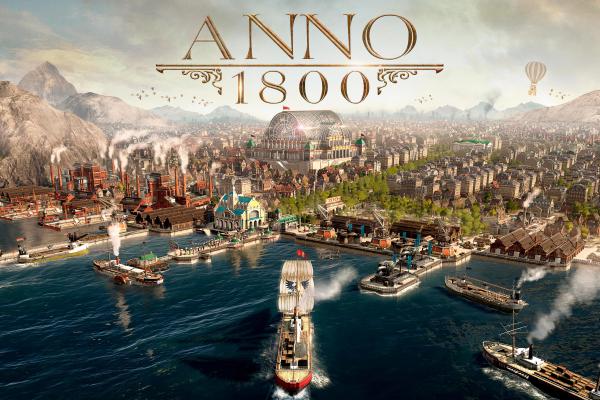 Anno 1800, Gamescom 2018, Постер, HD, 2K, 4K, 5K, 8K