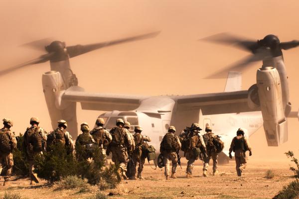 Bell V-22 Osprey, Конвертоплан Военный Самолет, Сша. Воздушные Силы, HD, 2K, 4K