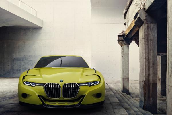 Bmw 3.0 Csl, Желтый, Спорткар, Bmw, Xdrive, Sdrive, HD, 2K, 4K