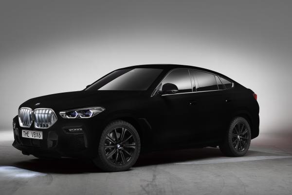 Bmw X6 Vantablack, Внедорожник, Машины 2019, HD, 2K