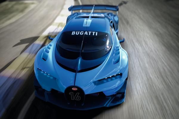 Bugatti Vision Gran Turismo, Bugatti, Grand Sport, Спорткар, Лучшие Автомобили 2015 Года, HD, 2K, 4K