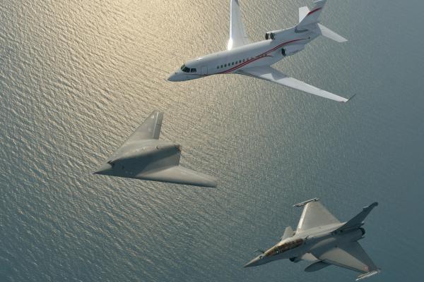 Dassault Neuron, Neuron, Rafale, Falcon 7X, Британская Армия, Дрон, Беспилотный Боевой Самолет, Армия Сша, Сша. Ввс, Авиация, HD, 2K, 4K