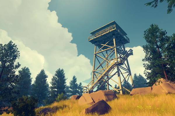 Firewatch, Лучшие Игры, Игра, Квест, Ужасы, Пк, Ps4, HD, 2K, 4K