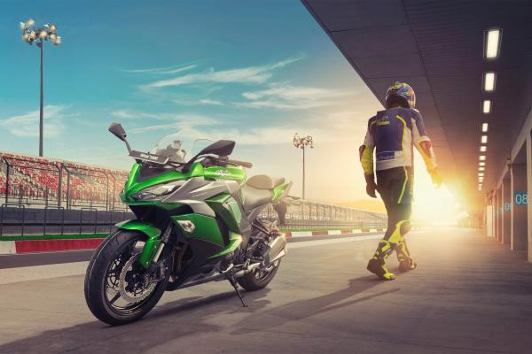 Kawasaki Ninja 1000, Гоночный Велосипед, HD, 2K