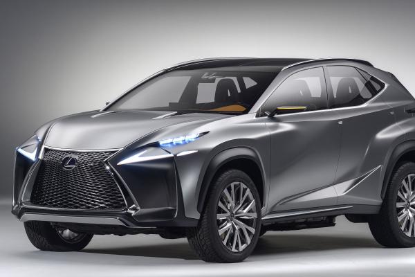 Lexus Lf Nx, Suv, Hybryd, Серебристый, HD, 2K