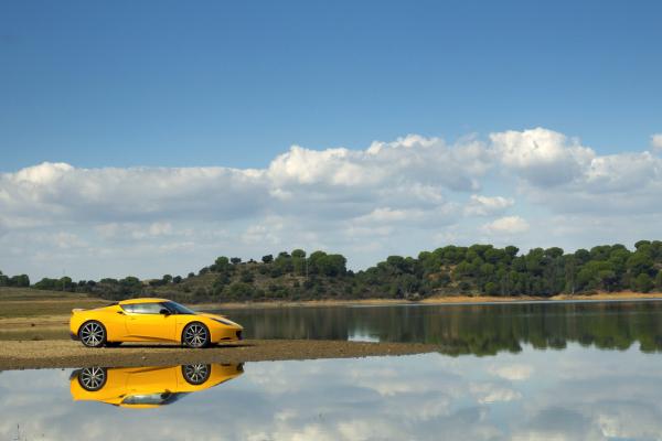 Lotus Evora S, Суперкар, Lotus, Спорткар, Роскошные Автомобили, Обзор, Природа, Желтый, Тест Драйв, Купить, Арендовать, HD, 2K, 4K