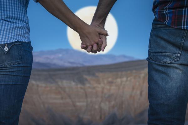 Love Image, Hands, Moon, HD, 2K, 4K, 5K