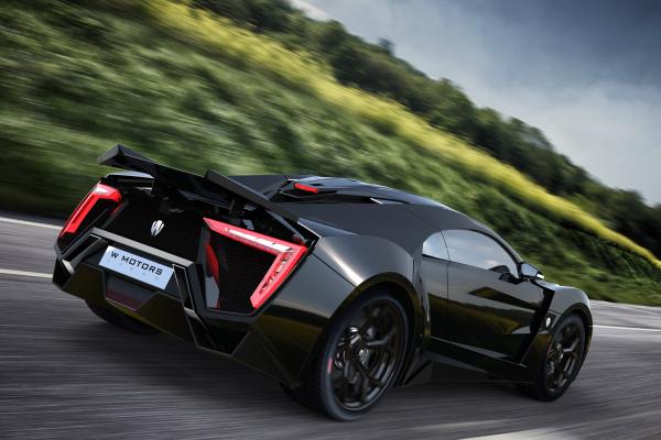 Lykan Hypersport, Суперкар, W Motors, Спорткар, Роскошные Автомобили, Скорость, Тест-Драйв, Черный, Дорога, HD, 2K, 4K, 5K