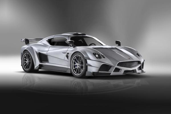 Mazzanti Evantra Millecavalli, Гиперкар, Суперкар, Серебро, HD, 2K, 4K