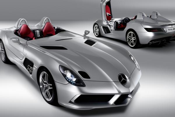 Mercedes-Benz Slr Mclaren Stirling Moss, Суперкар, Mclaren, Mercedes, Роскошные Автомобили, Спорткар, Скорость, Интерьер, Двери, Детройтский Автосалон 2015. Naias, HD, 2K, 4K, 5K