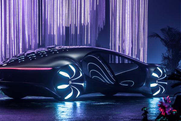 Mercedes-Benz Vision Avtr, Ces 2020, Электромобили, HD, 2K, 4K