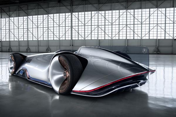 Mercedes-Benz Vision Eq Silver Arrow, Электромобили, Автомобили 2018, Суперкар, HD, 2K, 4K