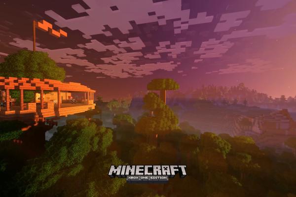 Minecraft 4K Edition, E3 2017, Xbox One X, Скриншот, HD, 2K, 4K