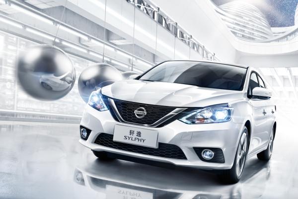 Nissan Sylphy, Седан, Белый, HD, 2K, 4K