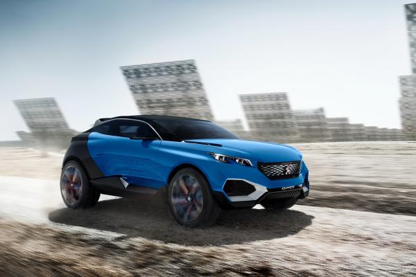 Peugeot Quartz, Концепт, Интерьер, Суперкар, Спорткар, Роскошные Автомобили, Обзор, Тест-Драйв, HD, 2K, 4K