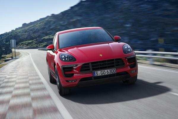 Porsche Macan Gts, Concept, Красный, HD, 2K, 4K