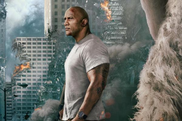 Rampage, Дуэйн Джонсон, HD, 2K, 4K