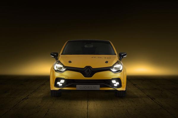 Renault Clio Rs 16, Желтый, Хот-Хэтч, HD, 2K, 4K