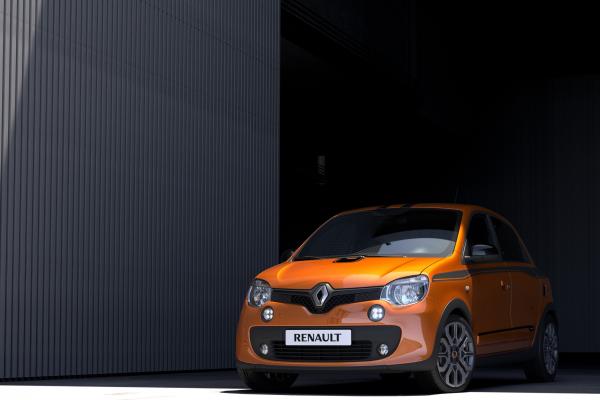 Renault Twingo Gt, Хот-Хэтч, Оранжевый, HD, 2K, 4K