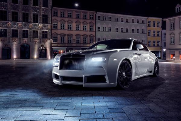 Spofec Rolls Royce Wraith, Передозировка, Серебро, Роскошные Автомобили, HD, 2K, 4K