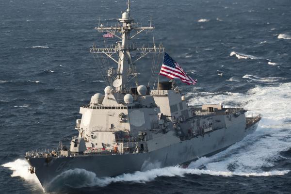 Uss Mccampbell, Эсминец Типа Arleigh Burke, Ddg-85, Сша. Военно-Морской Флот, Военный Корабль, HD, 2K, 4K