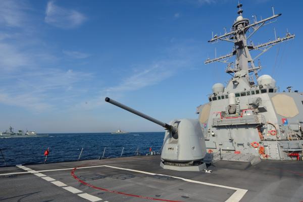 Военный Корабль Сша Росс, Ddg-71, Класс Arleigh Burke, Ракетный Эсминец, Вмс Сша, HD, 2K, 4K