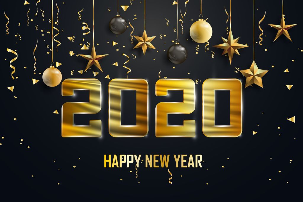 2020, С Новым Годом, HD, 2K, 4K, 5K