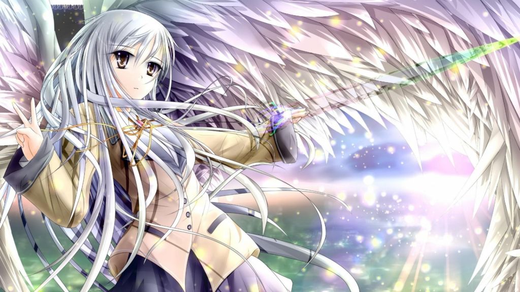 Аниме, Angel Beats, HD, 2K