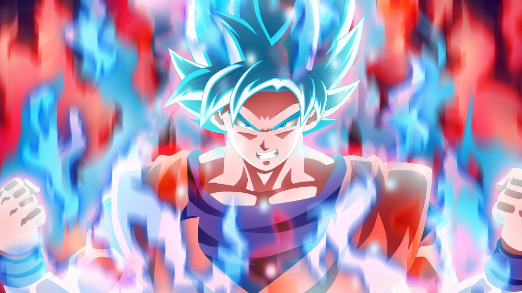 Аниме, Dragon Ball Super, Гоку, HD, 2K, 4K, 5K