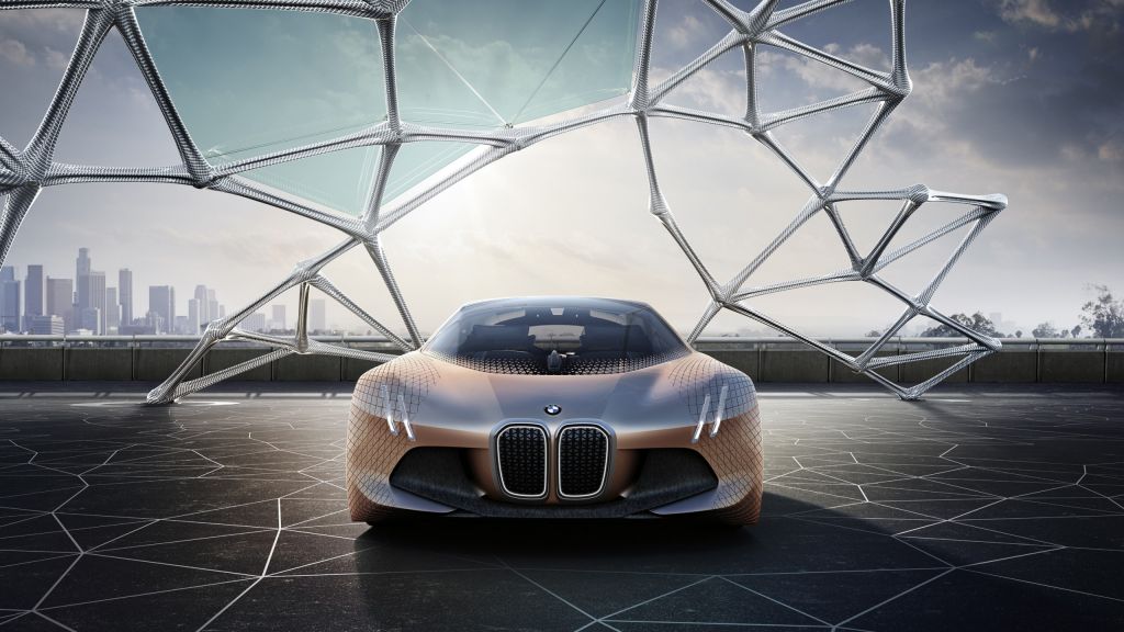 Bmw Vision Next 100, Hd Обои, Концепт, Электромобиль, HD, 2K