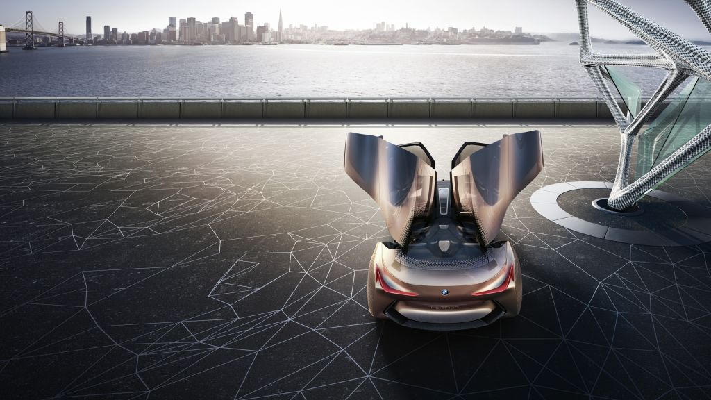 Bmw Vision Next 100, Автомобили Будущего, Роскошные Автомобили, HD, 2K, 4K