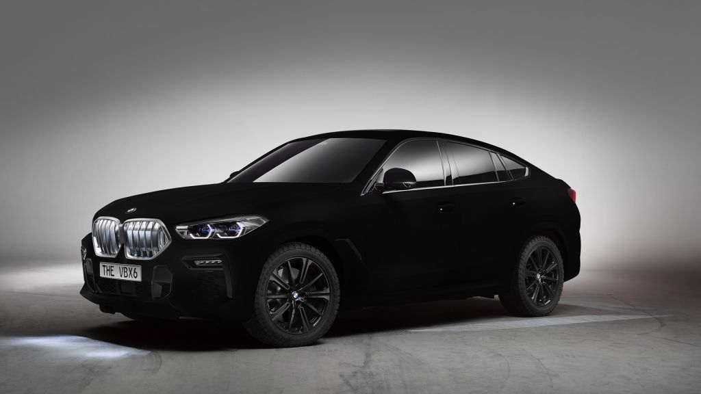 Bmw X6 Vantablack, Внедорожник, Машины 2019, HD, 2K