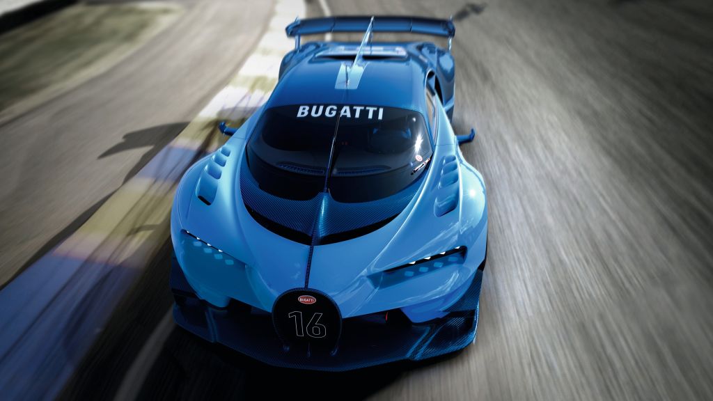 Bugatti Vision Gran Turismo, Bugatti, Grand Sport, Спорткар, Лучшие Автомобили 2015 Года, HD, 2K, 4K