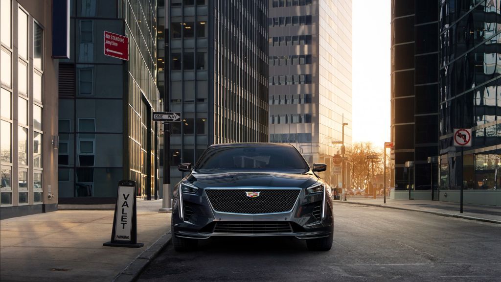 Cadillac Ct6 V Sport, 2019 Cars, Silver, HD, 2K