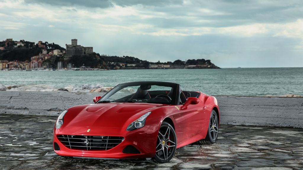 Ferrari California T Hs, Спорткары, Красный, HD, 2K, 4K