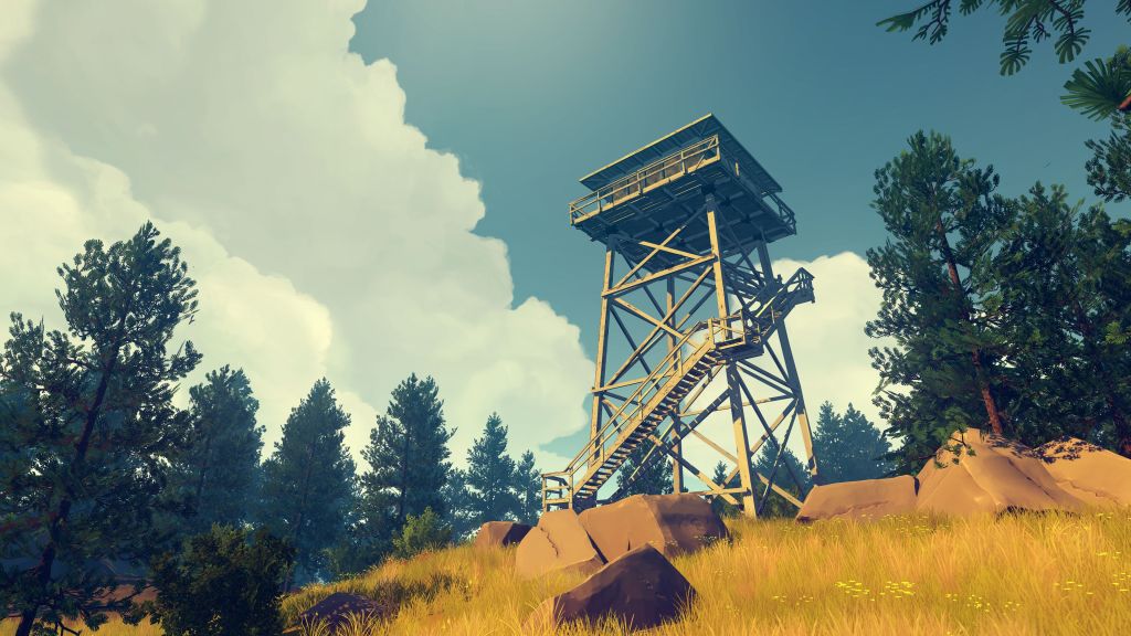 Firewatch, Лучшие Игры, Игра, Квест, Ужасы, Пк, Ps4, HD, 2K, 4K