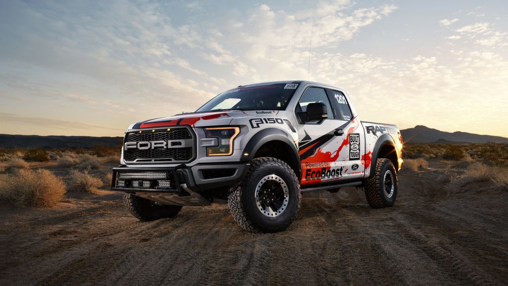 Ford F-150 Raptor, Гоночный Грузовик, HD, 2K, 4K