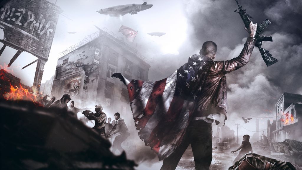 Homefront: The Revolution, Шутер, Fps, Солдат, База, Серый, Скриншот, Арт, Пк, Ps4, Xbox One, HD, 2K, 4K