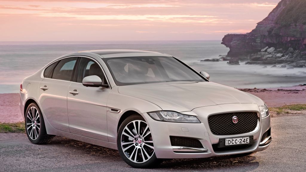 Jaguar Xf Portfolio, Седан, Серый, HD, 2K, 4K