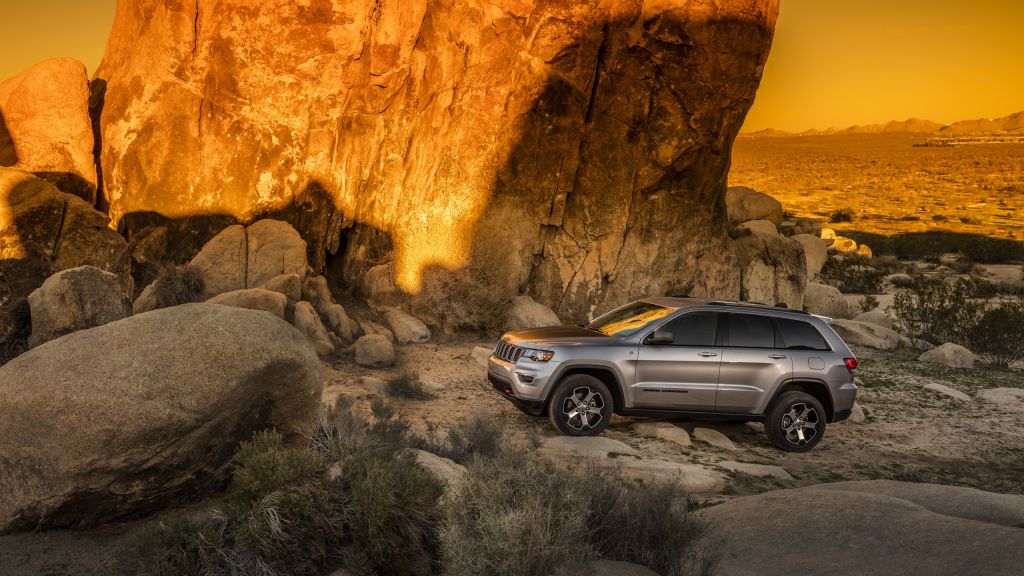 Jeep Grand Cherokee Trailhawk, Nyias 2016, Внедорожник, HD, 2K