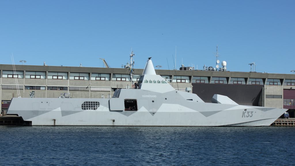 K33, Hms Härnösand, Класс Visby, Корвет, Вмс Швеции, HD, 2K, 4K, 5K