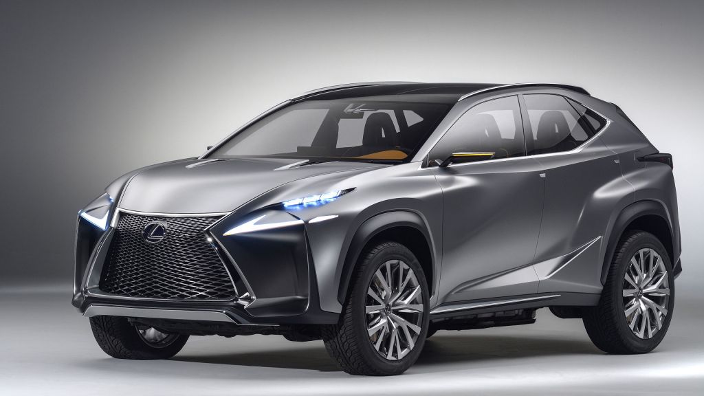 Lexus Lf Nx, Suv, Hybryd, Серебристый, HD, 2K