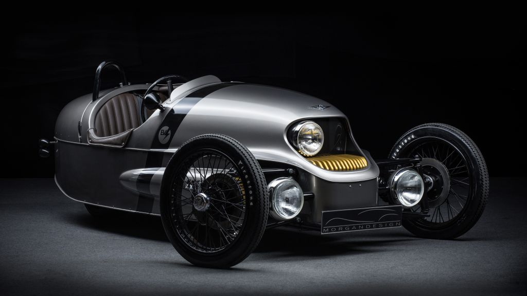 Morgan Ev3 3 Wheeler, Женевский Автосалон 2016, Электромобиль, Обзор, HD, 2K, 4K