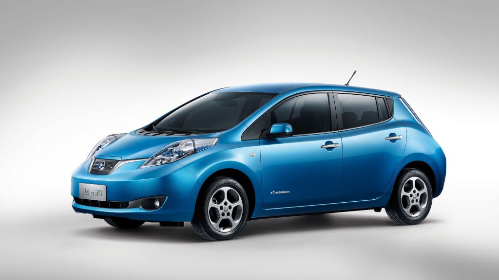 Nissan Leaf, Электромобили, Nissan, Городские Автомобили, Ecosafe, Обзор, Сбоку, Купить, Арендовать, HD, 2K, 4K, 5K