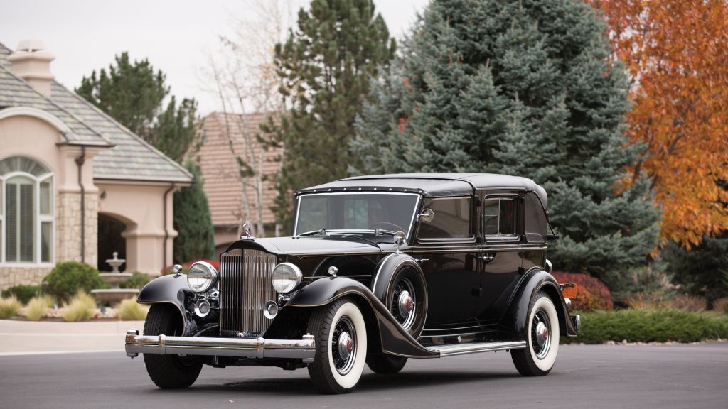 Packard Twelve, Ретро, ​​Packard, Классические Автомобили, Передок, Элитные Автомобили, Спорткар, Аренда, Купить, HD, 2K, 4K