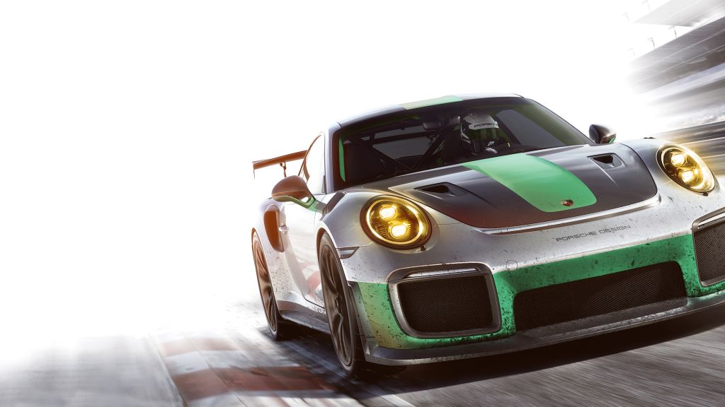 Porsche 911 Gt2 Rs, Cgi, HD, 2K