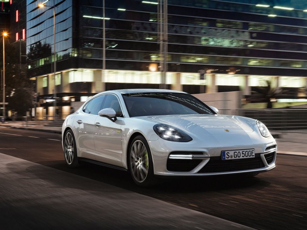 Porsche Panamera Turbo S E-Hybrid, 2018 Г., HD, 2K