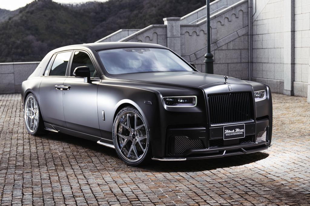 Rolls-Royce Phantom Sports Line Черный Бизон, 2019, HD, 2K, 4K