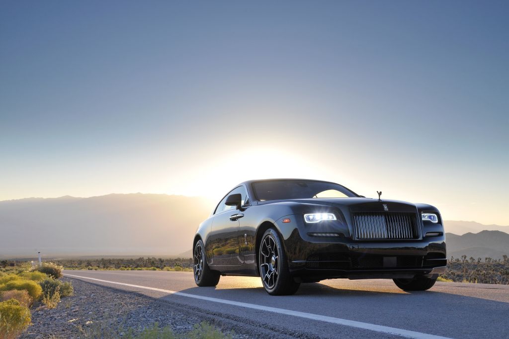 Rolls-Royce Wraith, Черный Значок, 2017 Год, Rolls-Royce, HD, 2K, 4K